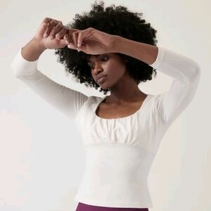 Athleta Shanti Scoop Top